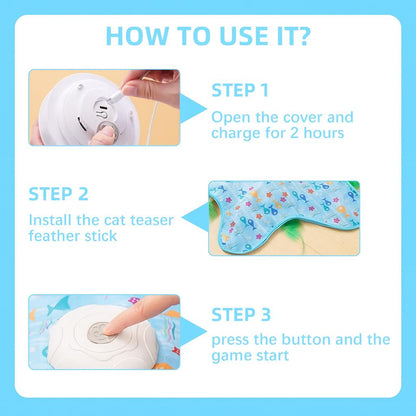 CatchyPaws™ Interactive Cat Mat